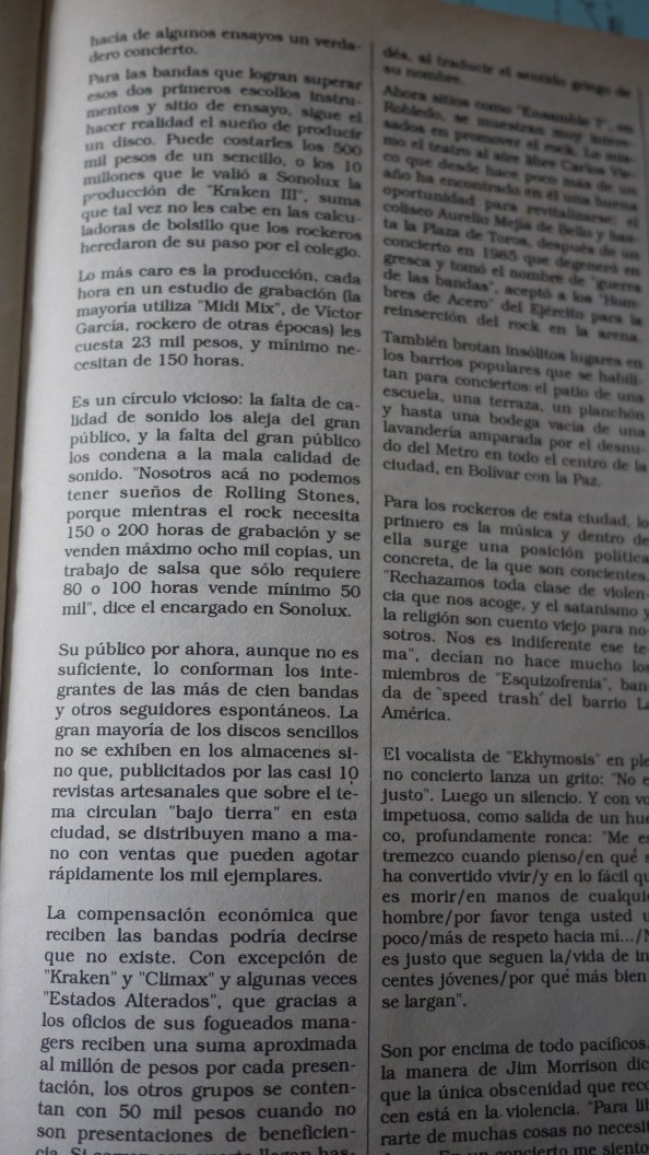 la hoja medellin rock bajotierra articulo estados alterados