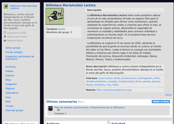 grupo mariamulata lectora en n-1