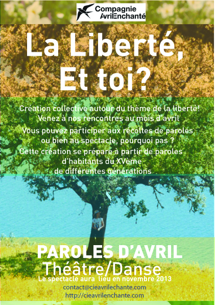paroles d-avril Liberte arbre clasique